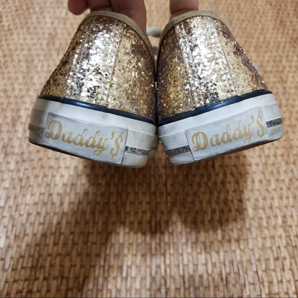 Daddy’s Money Casul Explosion Glitter Sneakers